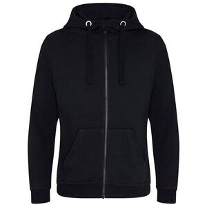 Awdis Womens/Ladies Zoodie Heavyweight Hoodie / Jet Black